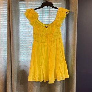 Cotton Candy Sunny Yellow Dress